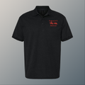 Black Gildan polo