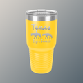 yellow Polar Camel Tumbler